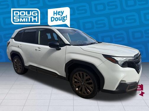 Crystal White Pearl 2025 Subaru Forester Sport