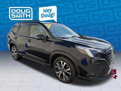 Crystal Black Silica 2024 Subaru Forester Limited