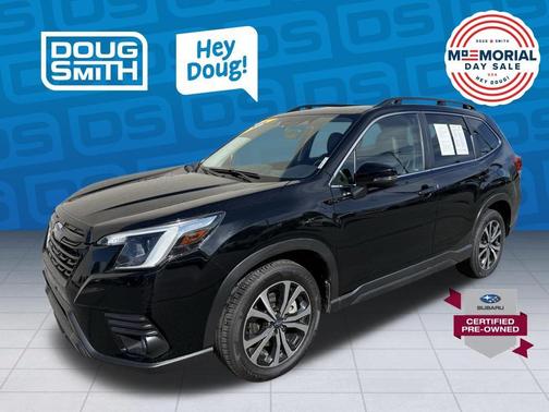 Crystal Black Silica 2024 Subaru Forester Limited