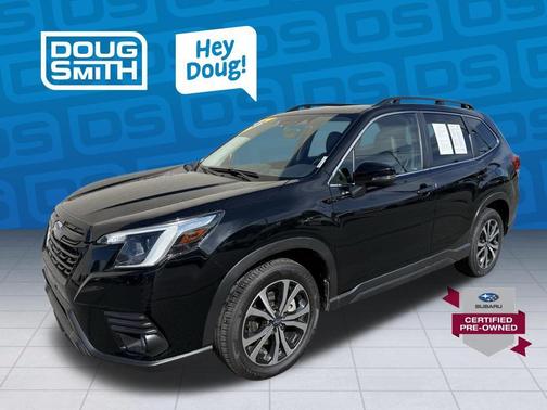 Crystal Black Silica 2024 Subaru Forester Limited