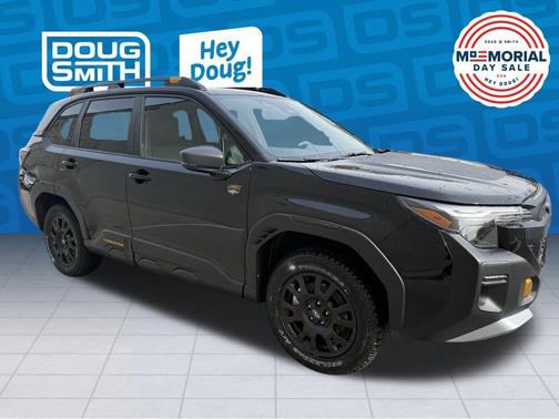 Crystal Black Silica 2026 Subaru Forester Wilderness