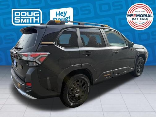 Crystal Black Silica 2026 Subaru Forester Wilderness