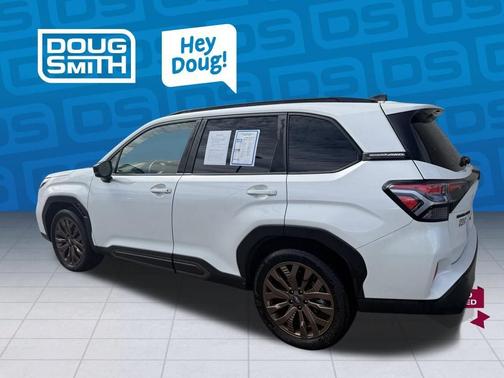 Crystal White Pearl 2025 Subaru Forester Sport