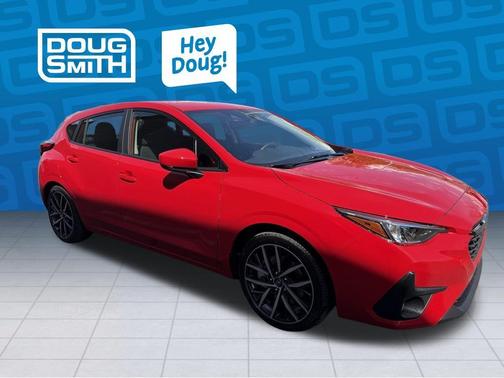 Pure Red 2026 Subaru Impreza Sport