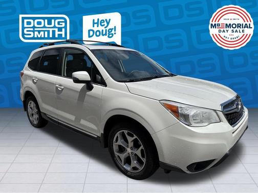 Satin White Pearl 2015 Subaru Forester 2.5i Touring