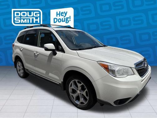 Satin White Pearl 2015 Subaru Forester 2.5i Touring