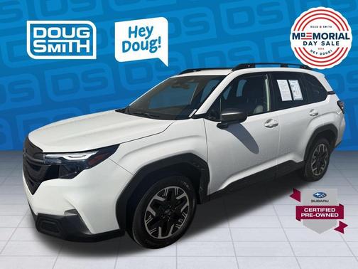 Crystal White Pearl 2025 Subaru Forester Premium