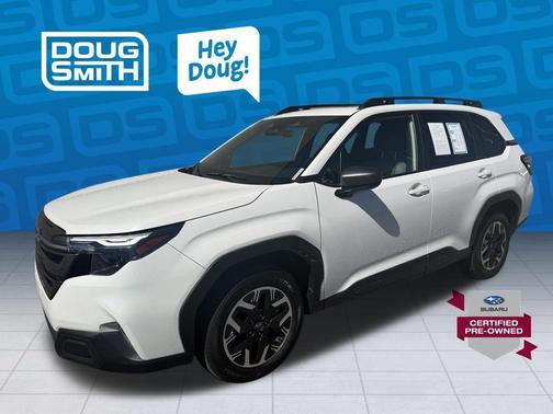 Crystal White Pearl 2025 Subaru Forester Premium