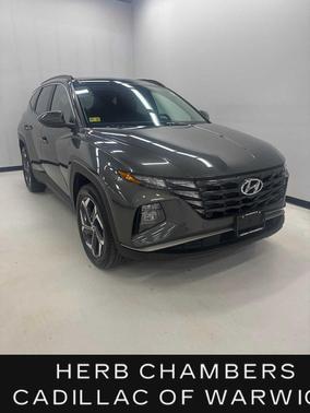 Amazon Gray 2024 Hyundai TUCSON Hybrid SEL Convenience