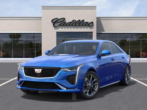 Coastal Blue Metallic 2026 Cadillac CT4 Sport RWD