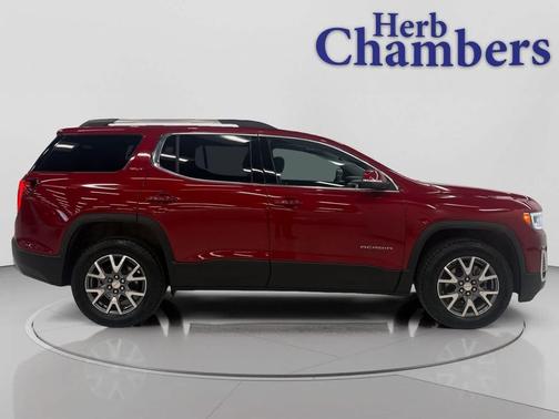 Volcanic Red Tintcoat 2023 GMC Acadia AWD SLT