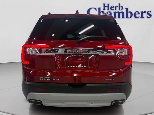 Volcanic Red Tintcoat 2023 GMC Acadia AWD SLT