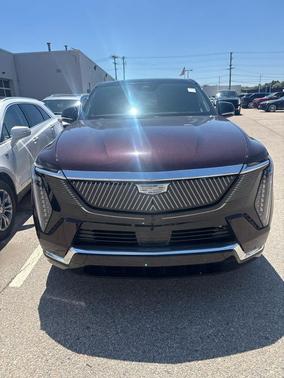 Black Cherry Tintcoat 2025 Cadillac Escalade IQ Luxury 2