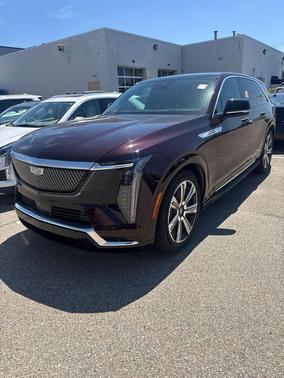 Black Cherry Tintcoat 2025 Cadillac Escalade IQ Luxury 2