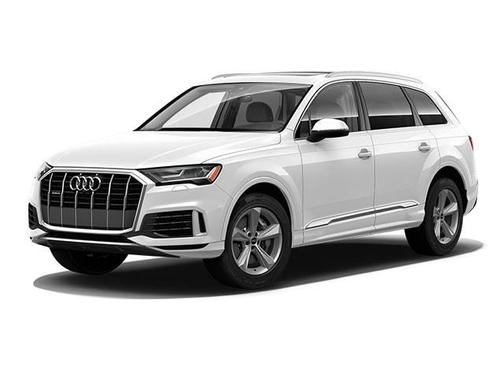 Glacier White Metallic 2023 Audi Q7 45 Premium