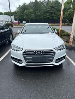 White 2018 Audi A4 2.0T Premium Plus