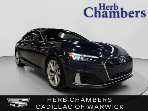Manhattan Gray Metallic 2023 Audi A5 Sportback Premium Plus