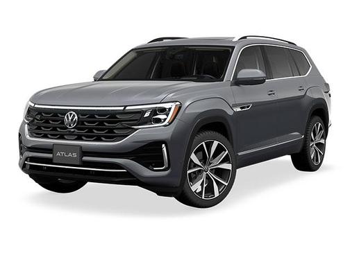 Gray 2025 Volkswagen Atlas 2.0T SEL Premium R-Line 4MOTION