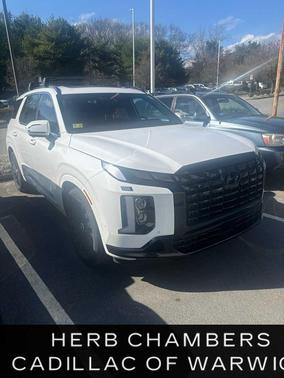 Hyper White 2025 Hyundai PALISADE Calligraphy Night Edition