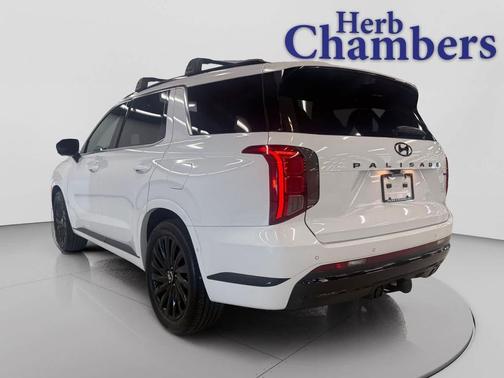 Hyper White 2025 Hyundai PALISADE Calligraphy Night Edition