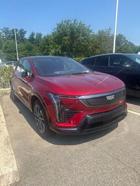 Radiant Red Tintcoat 2025 Cadillac OPTIQ Sport 2 AWD