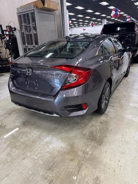 Grey 2021 Honda Civic EX-L