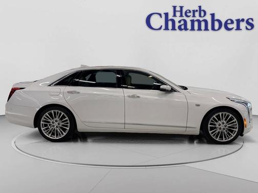Crystal White Tricoat 2019 Cadillac CT6 3.6L Luxury
