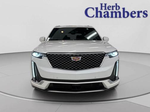 Crystal White Tricoat 2024 Cadillac XT6 Premium Luxury AWD