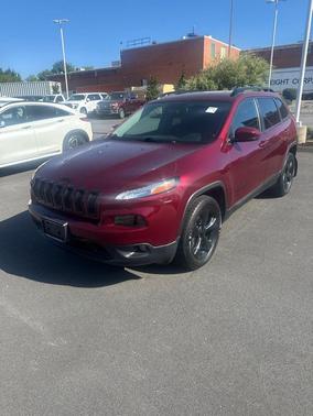 Velvet Red Pearlcoat 2018 Jeep Cherokee Limited