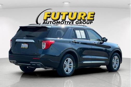 STONE BLUE METALLIC 2022 Ford Explorer XLT