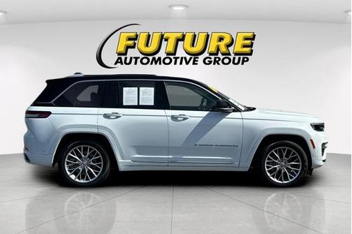 Bright White Clearcoat 2022 Jeep Grand Cherokee SUMMIT