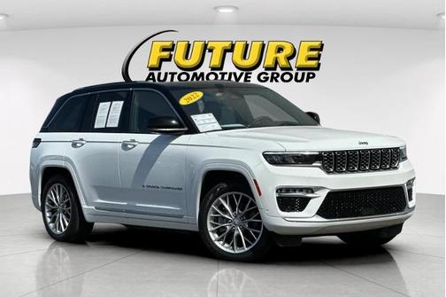 Bright White Clearcoat 2022 Jeep Grand Cherokee SUMMIT