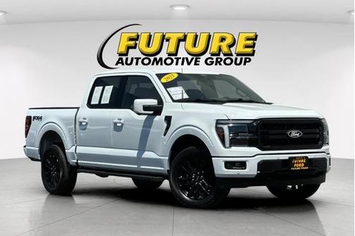 OXFORD WHITE 2025 Ford F-150 LARIAT