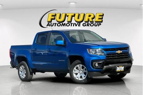 Bright Blue Metallic 2022 Chevrolet Colorado LT
