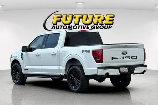 STAR WHITE METALLIC TRICOAT 2024 Ford F-150 LARIAT