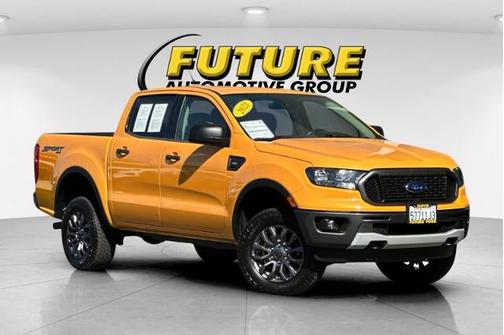 CYBER ORANGE 2021 Ford Ranger XLT