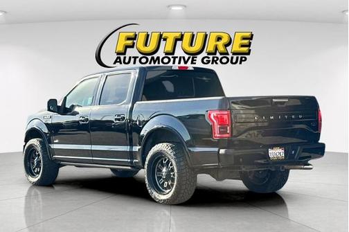 SHADOW BLACK 2017 Ford F-150 LIMITED