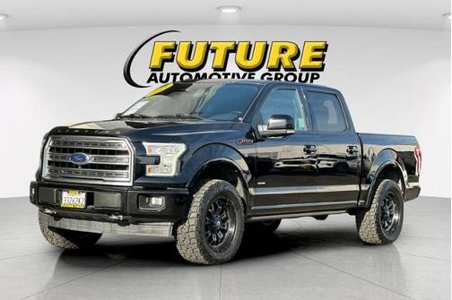 SHADOW BLACK 2017 Ford F-150 LIMITED
