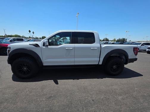 SPACE WHITE METALLIC 2025 Ford F-150 RAPTOR