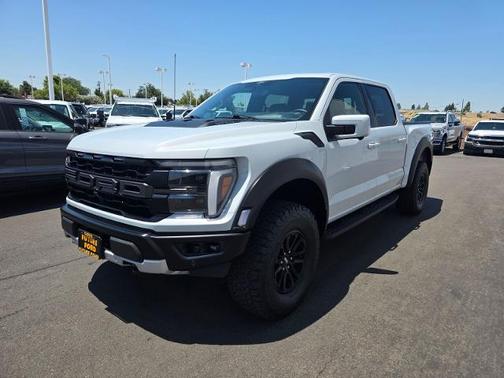 SPACE WHITE METALLIC 2025 Ford F-150 RAPTOR