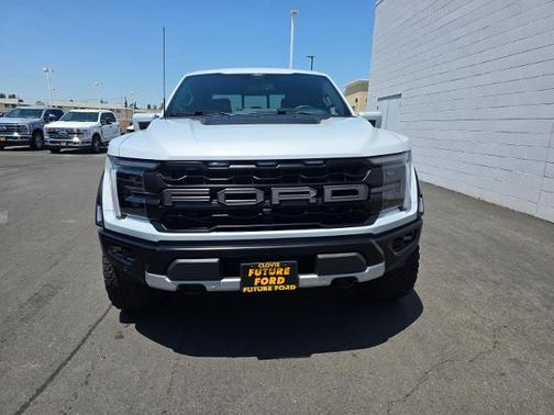 SPACE WHITE METALLIC 2025 Ford F-150 RAPTOR