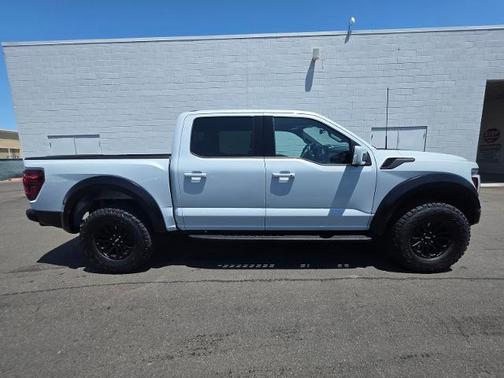 SPACE WHITE METALLIC 2025 Ford F-150 RAPTOR