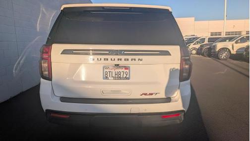 Summit White 2021 Chevrolet Suburban RST