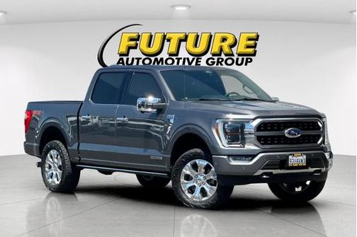 CARBONIZED GRAY METALLIC 2022 Ford F-150 PLATINUM