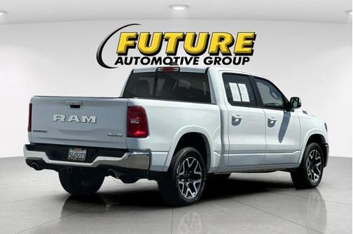 Bright White Clearcoat 2025 RAM 1500 LARAMIE