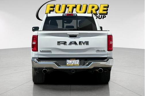 Bright White Clearcoat 2025 RAM 1500 LARAMIE