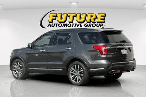 MAGNETIC METALLIC 2018 Ford Explorer PLATINUM