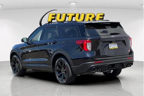 AGATE BLACK METALLIC 2022 Ford Explorer ST