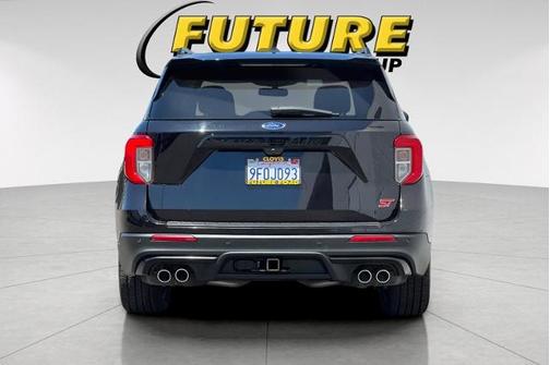AGATE BLACK METALLIC 2022 Ford Explorer ST