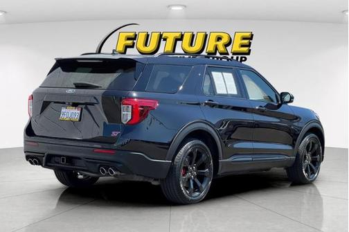 AGATE BLACK METALLIC 2022 Ford Explorer ST